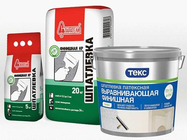 Акриловая шпаклевка