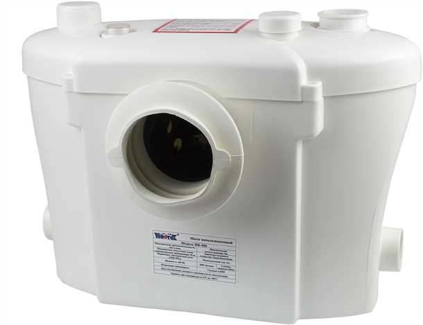 Технические характеристики канализационных насосов