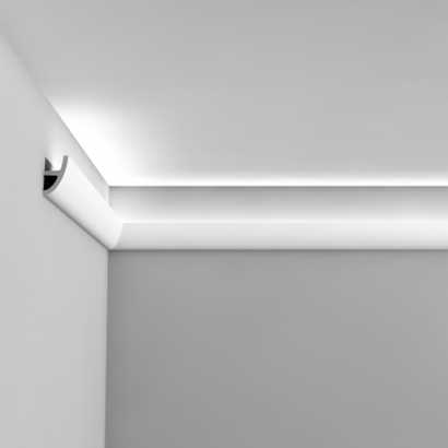 Выбор потолочного карниза с подсветкой