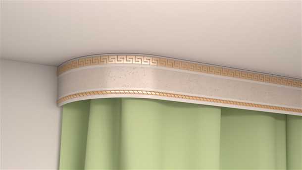 Материалы и отделка карнизов