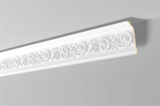 Карнизы потолочные из пенопласта: все, что нужно знать Карнизы потолочные из пенопласта