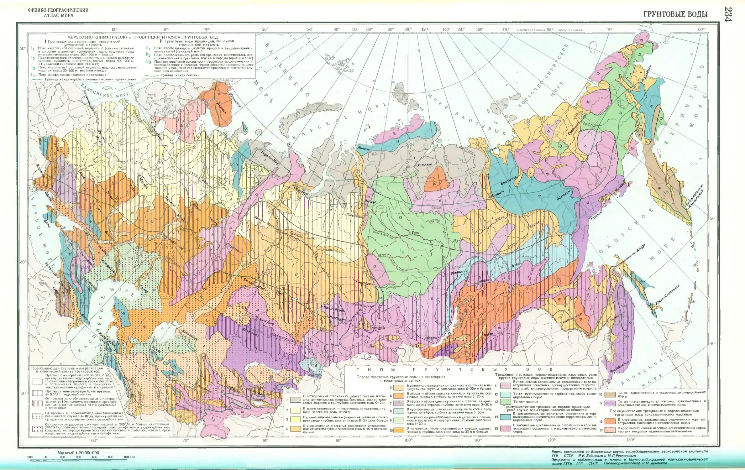 Нормативные требования к залеганию грунтовых вод