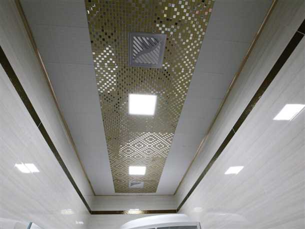 Советы по уходу за кассетными потолками в ванной