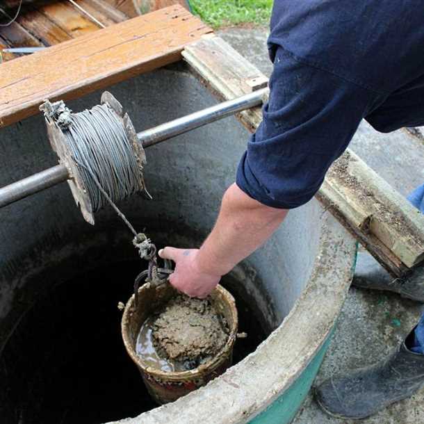 Популярные методы чистки колодца