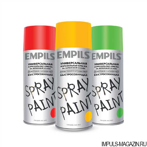 Краска аэрозольная: приемущества, виды и применение Краска аэрозольная