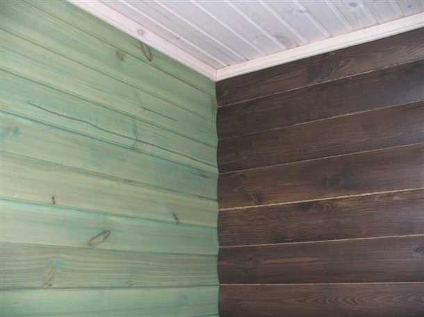 Методы предварительной обработки вагонки перед покраской