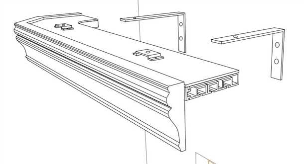 Крепление потолочных карнизов Крепление потолочных карнизов