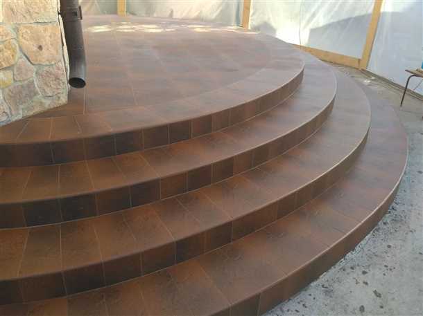 Круглые ступеньки Круглые ступеньки