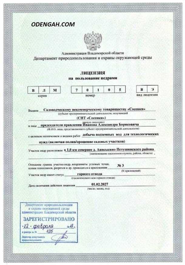 Проведение экспертизы скважины