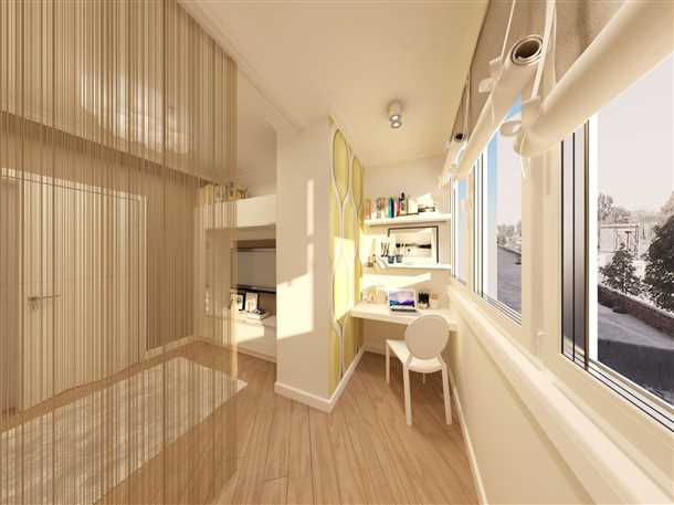 Что такое совмещенная лоджия?