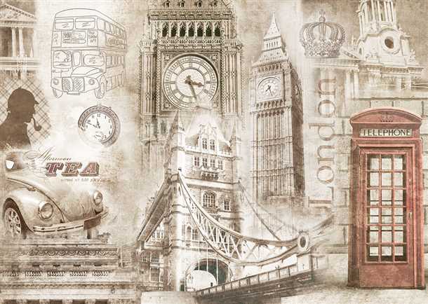 Лондон фотообои для интерьера: выбираем идеальный вариант