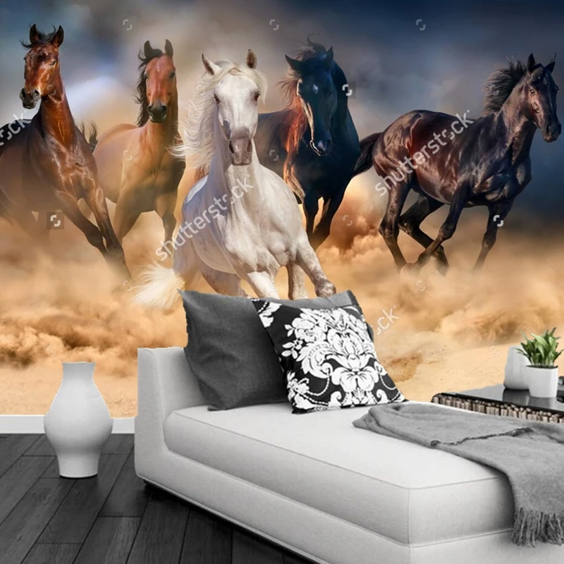Типы лошадей на фотообоях