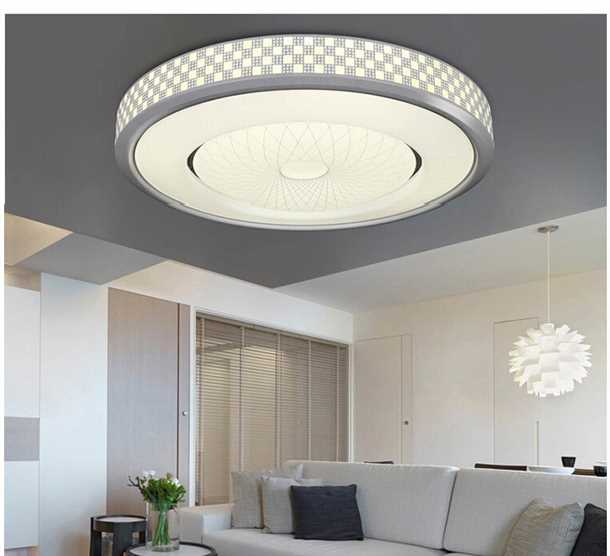 Люстры для натяжных потолков в современном стиле