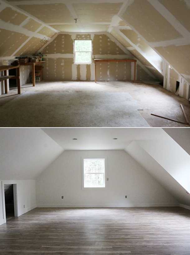 Преимущества мансарды над гаражом