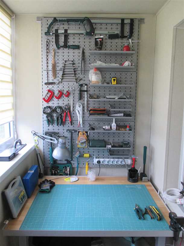 Идеи для организации мастерской на балконе