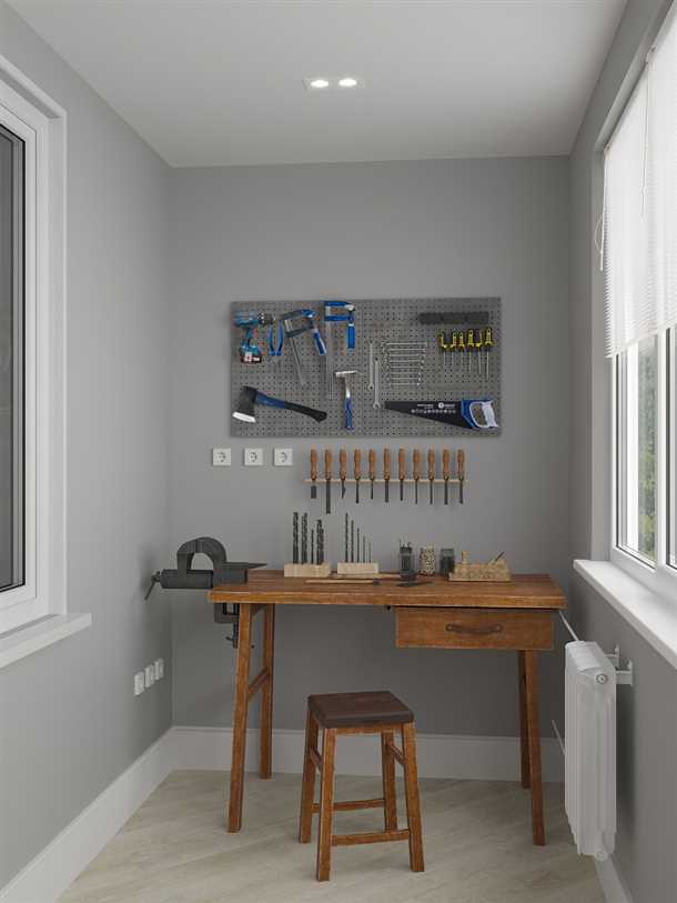 Мастерская на балконе: секреты уютного и функционального пространства Мастерская на балконе