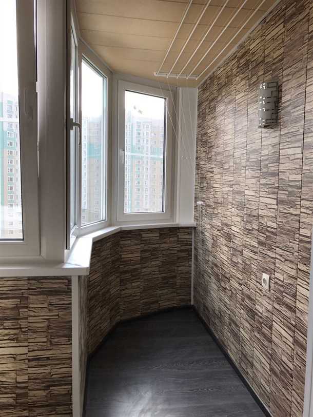 Керамическая плитка для отделки стен лоджии