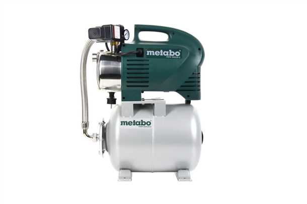 Metabo насосная станция