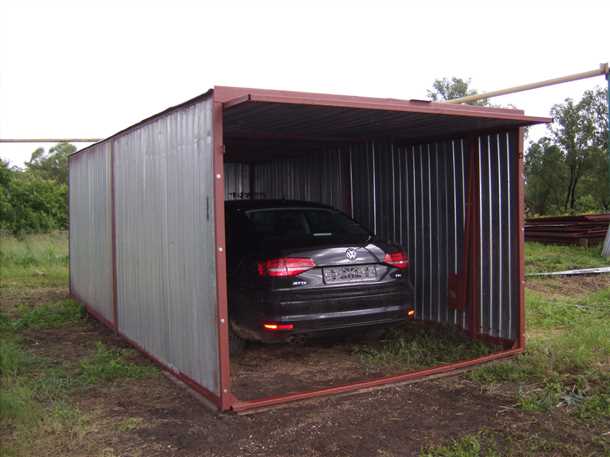 Как выбрать подходящую модель и размер металлического сборного гаража?