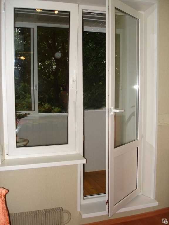 Металлопластиковые балконные двери