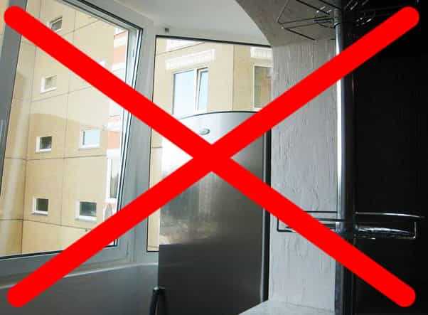 Морозильная камера на балконе зимой Морозильная камера на балконе зимой