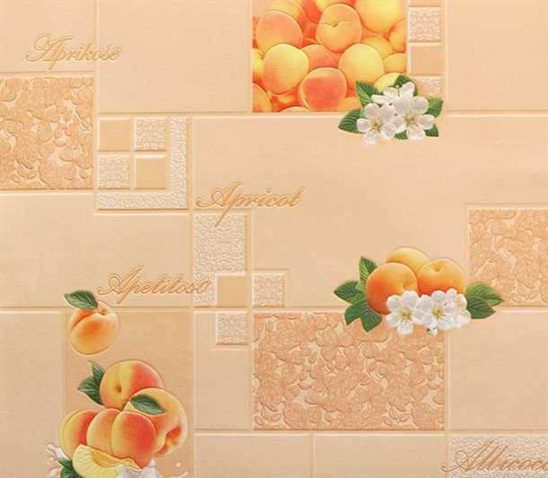 Установка моющихся обоев в кухне