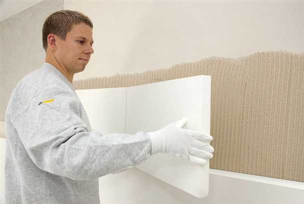 Уход и ремонт обоев из пенополистирола