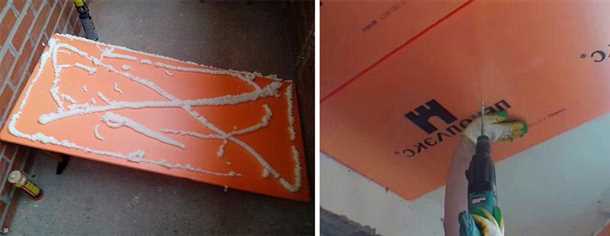 Технология клеевого крепления