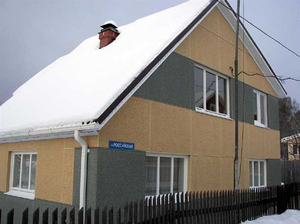 Технологии наружной отделки шифером