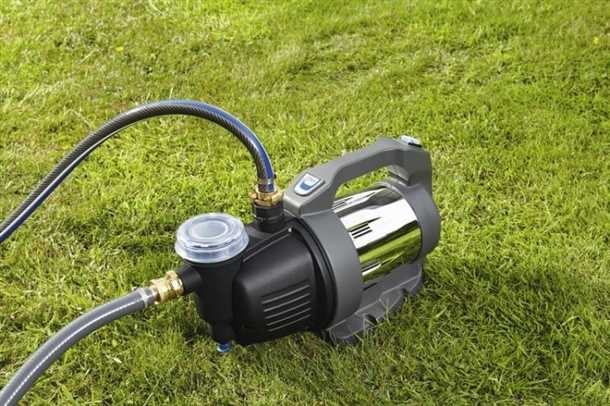 Правила установки насоса для полива на даче