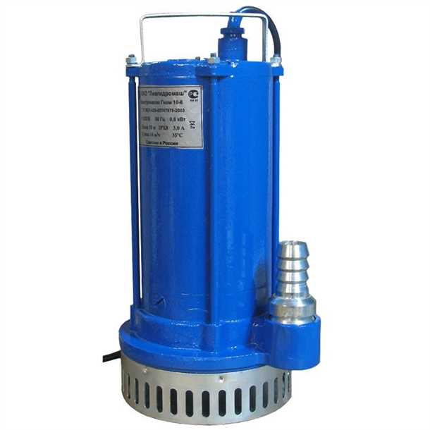 Преимущества дренажных насосов гном перед аналогами