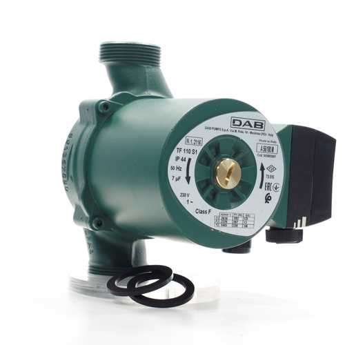 Основные характеристики насоса циркуляционного DAB