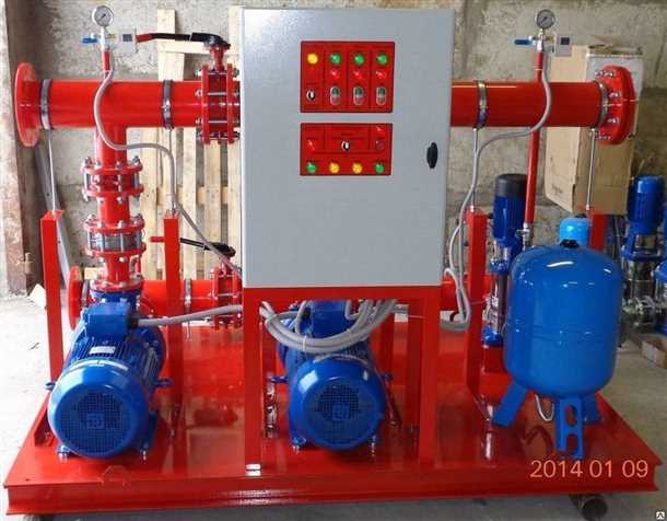Работа и устройство насосной станции пожаротушения