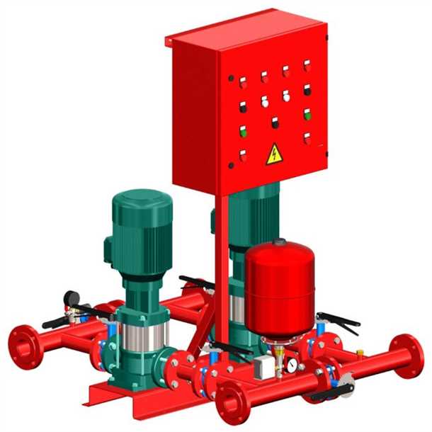 Техническое обслуживание насосной станции пожаротушения