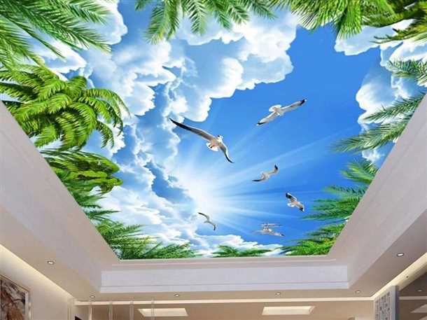 Натяжные потолки с фотопечатью Натяжные потолки с фотопечатью