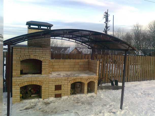 Камины для барбекю