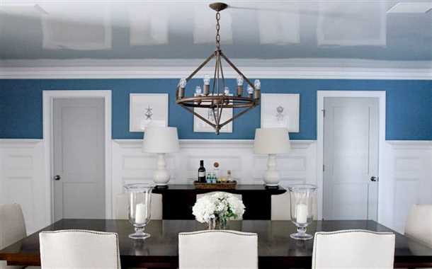 Способы увеличения визуальной высоты низкого потолка