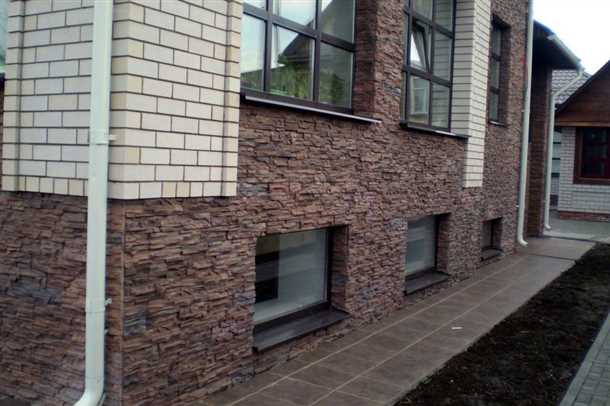 Каменная облицовка фасада