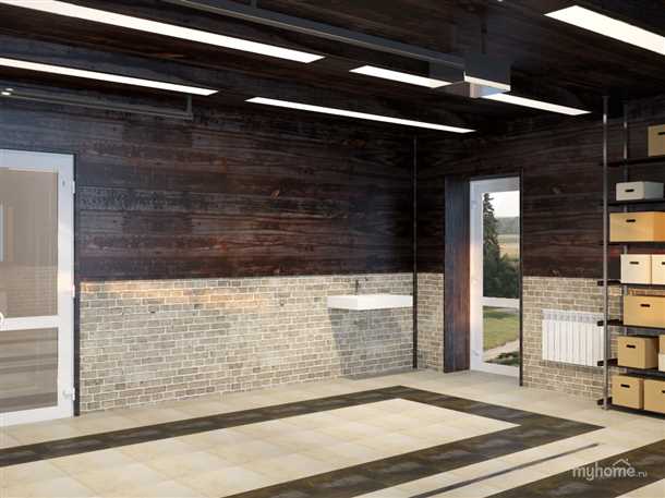Облицовка гаража плиткой - преимущества и особенности