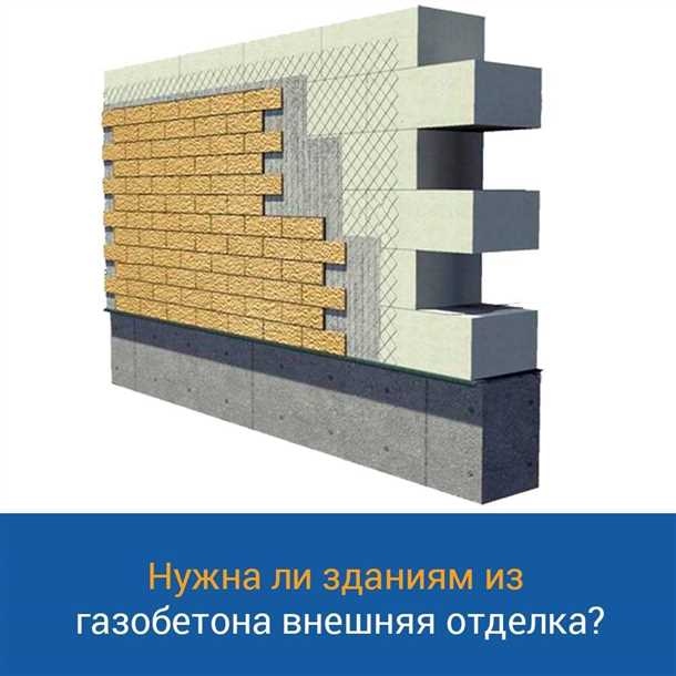 Облицовка газобетона