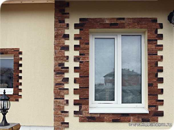 Преимущества облицовки окон плиткой: