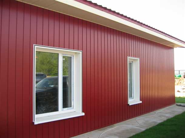 Преимущества облицовки фасада профлистом