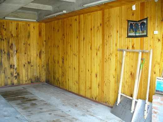 Технология укладки вагонки на стены гаража
