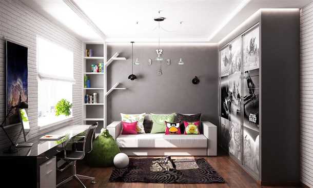 Обои для подростковой детской комнаты