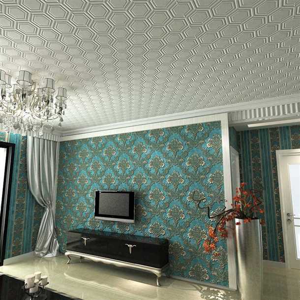 Как выбрать флизелиновые обои для потолка