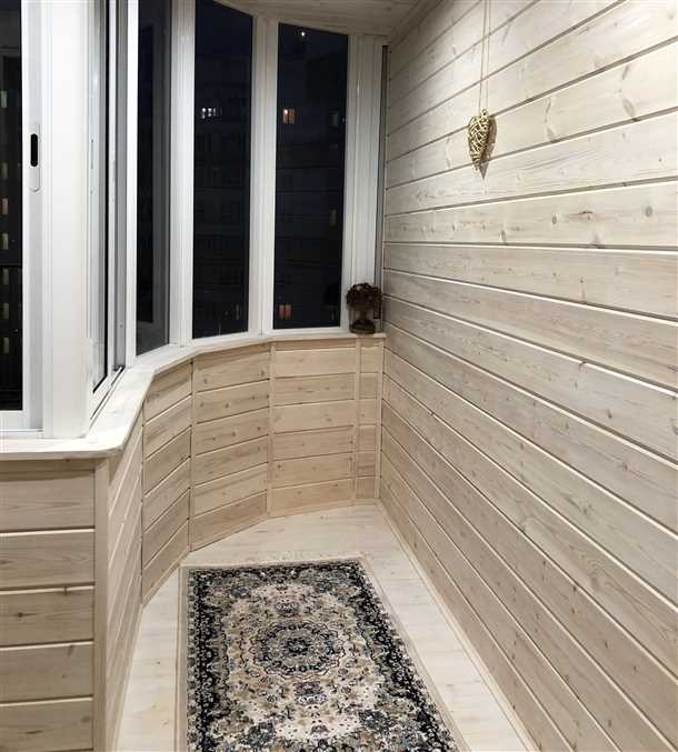 Обшивка балкона: выбор материала, технология монтажа Обшивка балкона