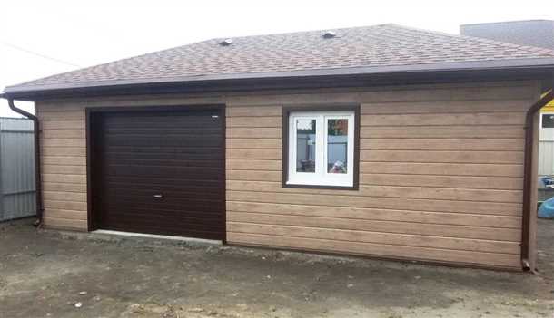 Этапы установки сайдинга на гараж