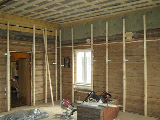 Установка каркасной системы