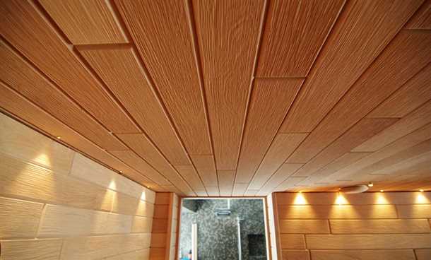 Обшивка вагонкой потолка