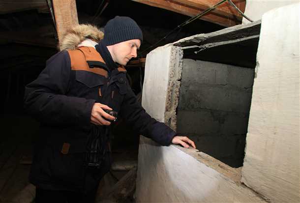 Обследование подвала